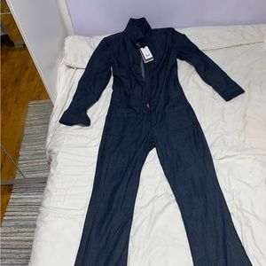 3x1 jeans denim long sleeve jumper admiral size small